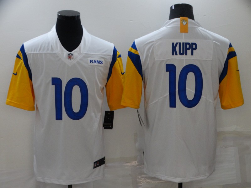 Men Los Angeles Rams #10 Kupp White 2022 Nike Vapor Untouchable Limited NFL Jersey